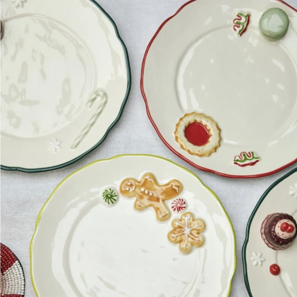 Holifaye Ceramic Stoneware Desserts Plate